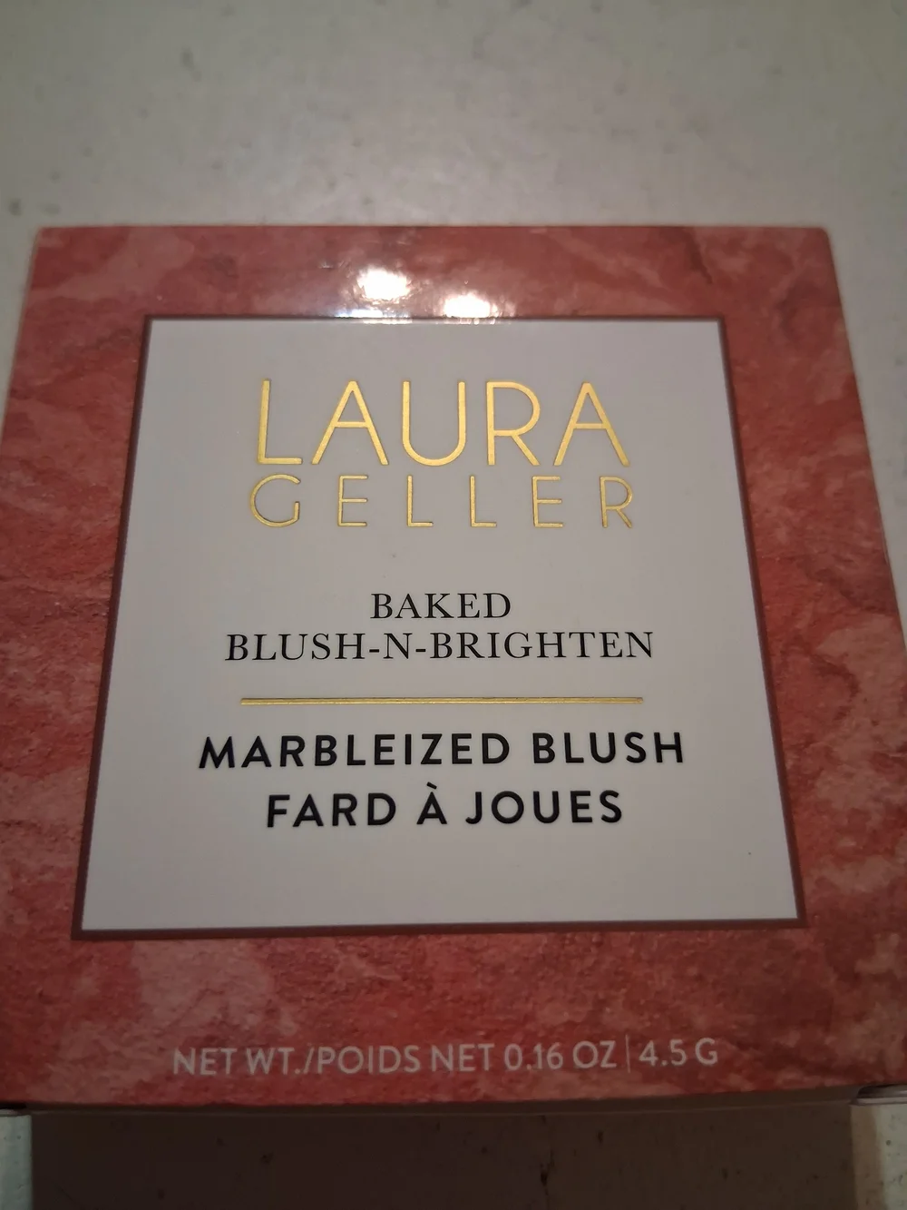 Laura Geller Baked Blush - Summer Orchid Pink with Marbled Rose